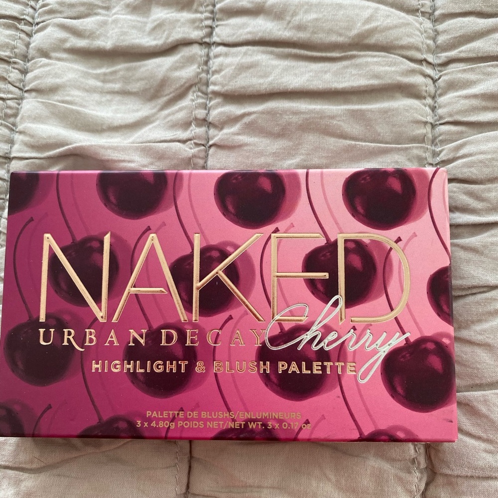 Urban Decay Cherry Highlight & Blush Palette